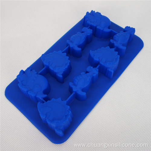 Silicone Ice tray- Dinosaur and Dhinoceros